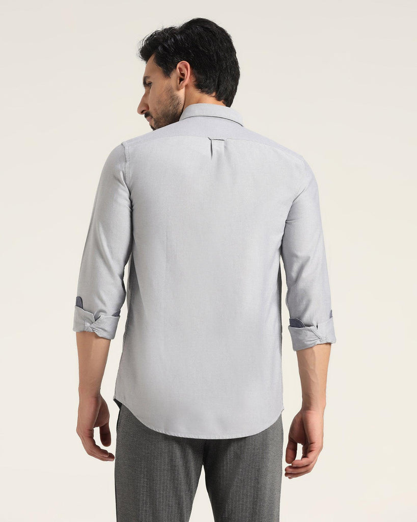 Casual Charcoal Solid Shirt - Tonic