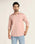 Casual Dusty Pink Solid Shirt - Mandy