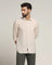 Linen Casual Off White Solid Shirt - Bowen