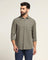 Linen Casual Olive Solid Shirt - Salmon