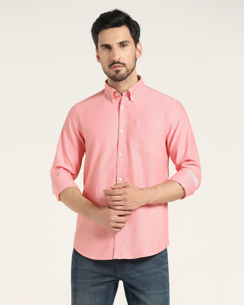 Casual Red Solid Shirt - Ronic