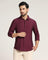 Casual Wine Solid Shirt - Jet