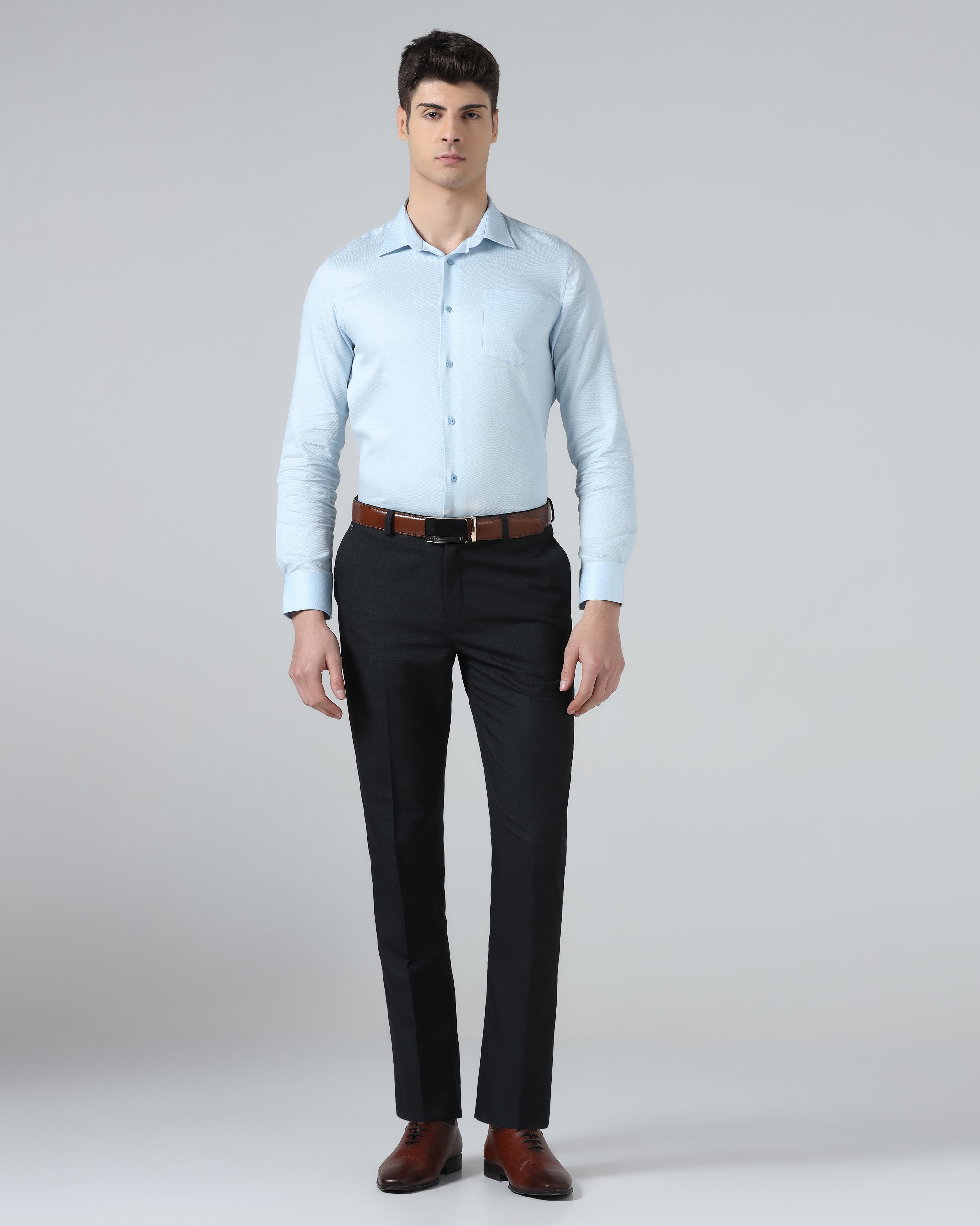 Charcoal Check Trouser - Stunning