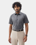 Charcoal Grey Printed Shirt - Montero