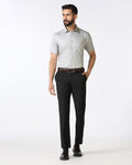 Charcoal Stripe Trouser - Rockford