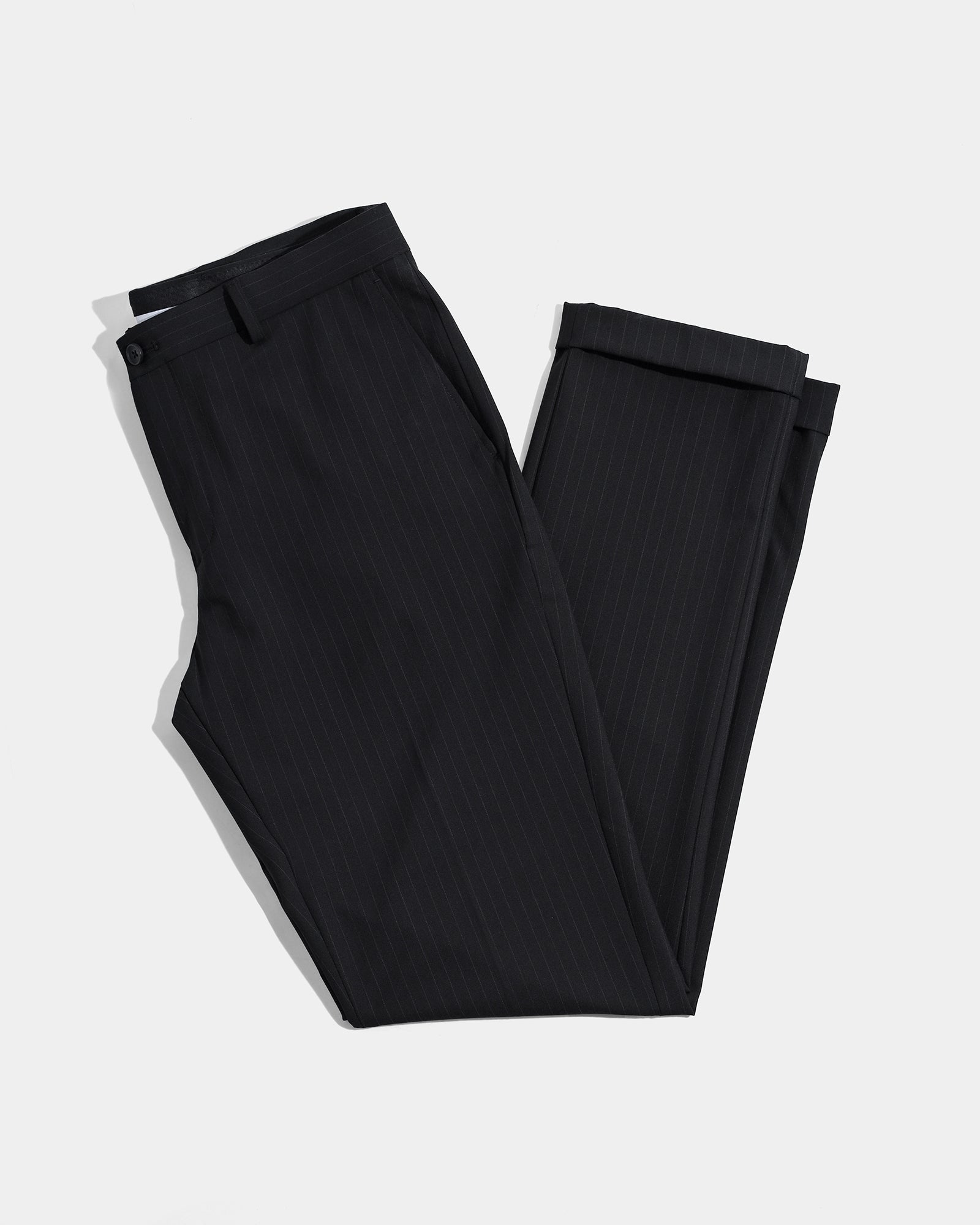 Charcoal Stripe Trouser - Warren