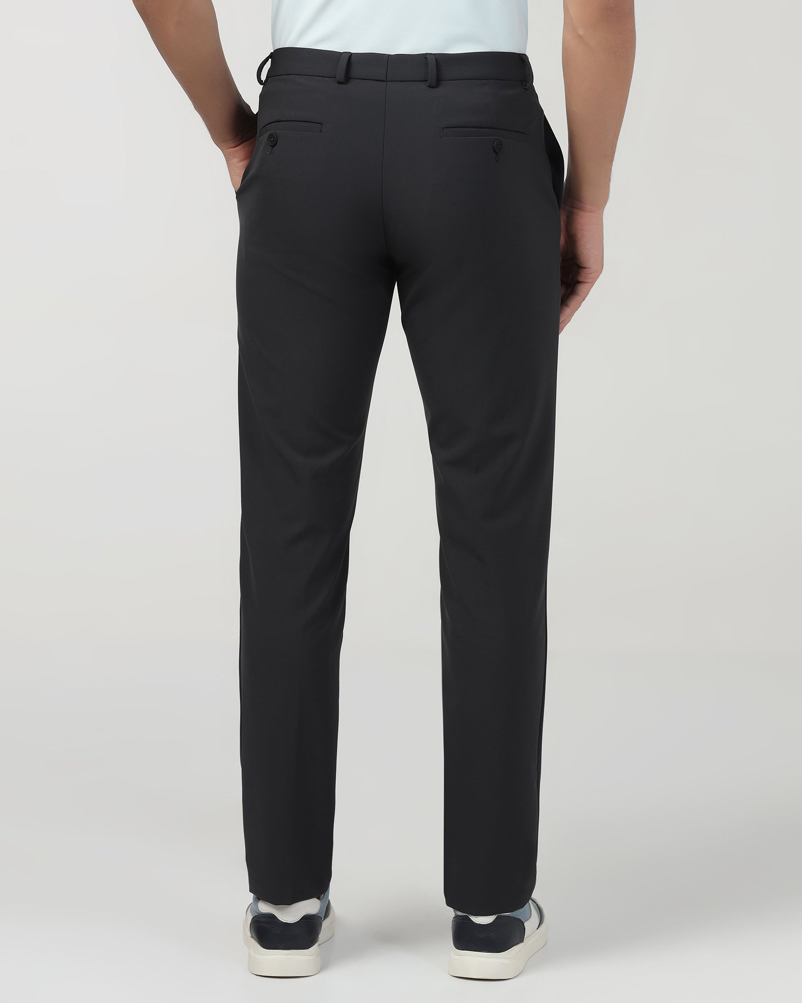 Charcoal TechPro Solid Trouser - Ashley