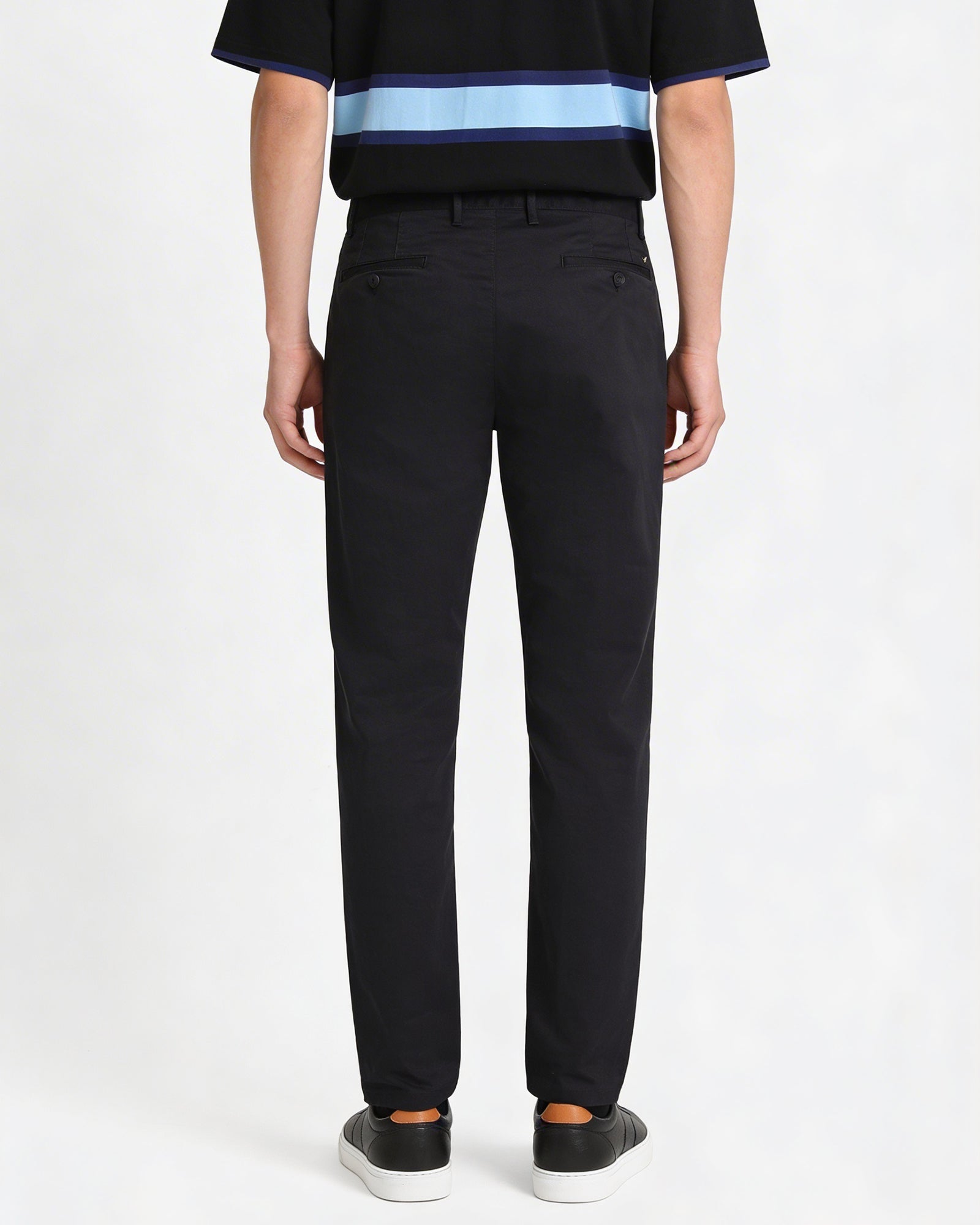 Charcoal Textured Khaki - Lance