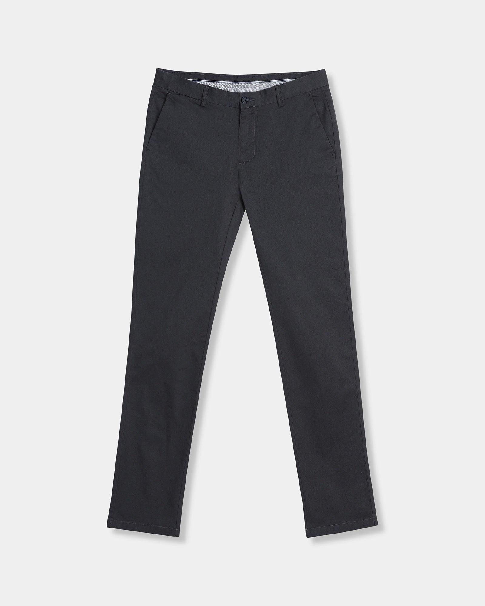 Charcoal Textured Khakis - Perch