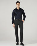 Charcoal Textured Trouser