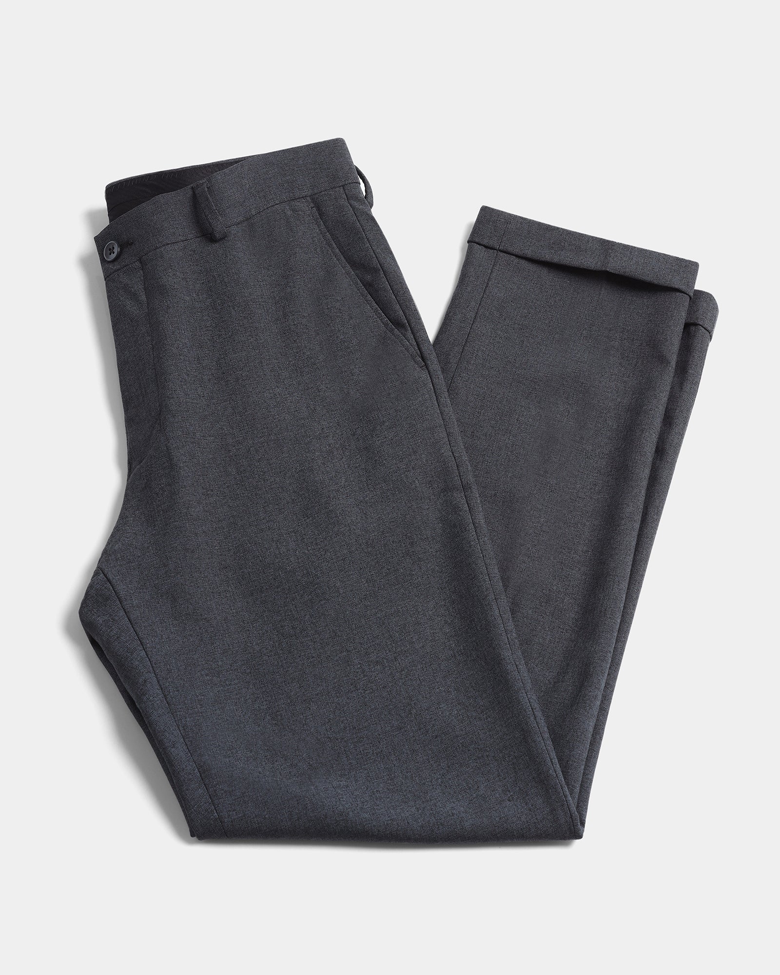 Charcoal Textured Trouser - David