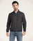 Bomber Brown Check Zipper Jacket - Nadra