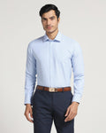UnWrinkle Formal Blue Check Shirt - Specter