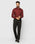 Slim Comfort B-95 Formal Black Check Trouser - Neem