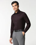 Cherry Lacquer Luxe Stripe Shirt - Stake