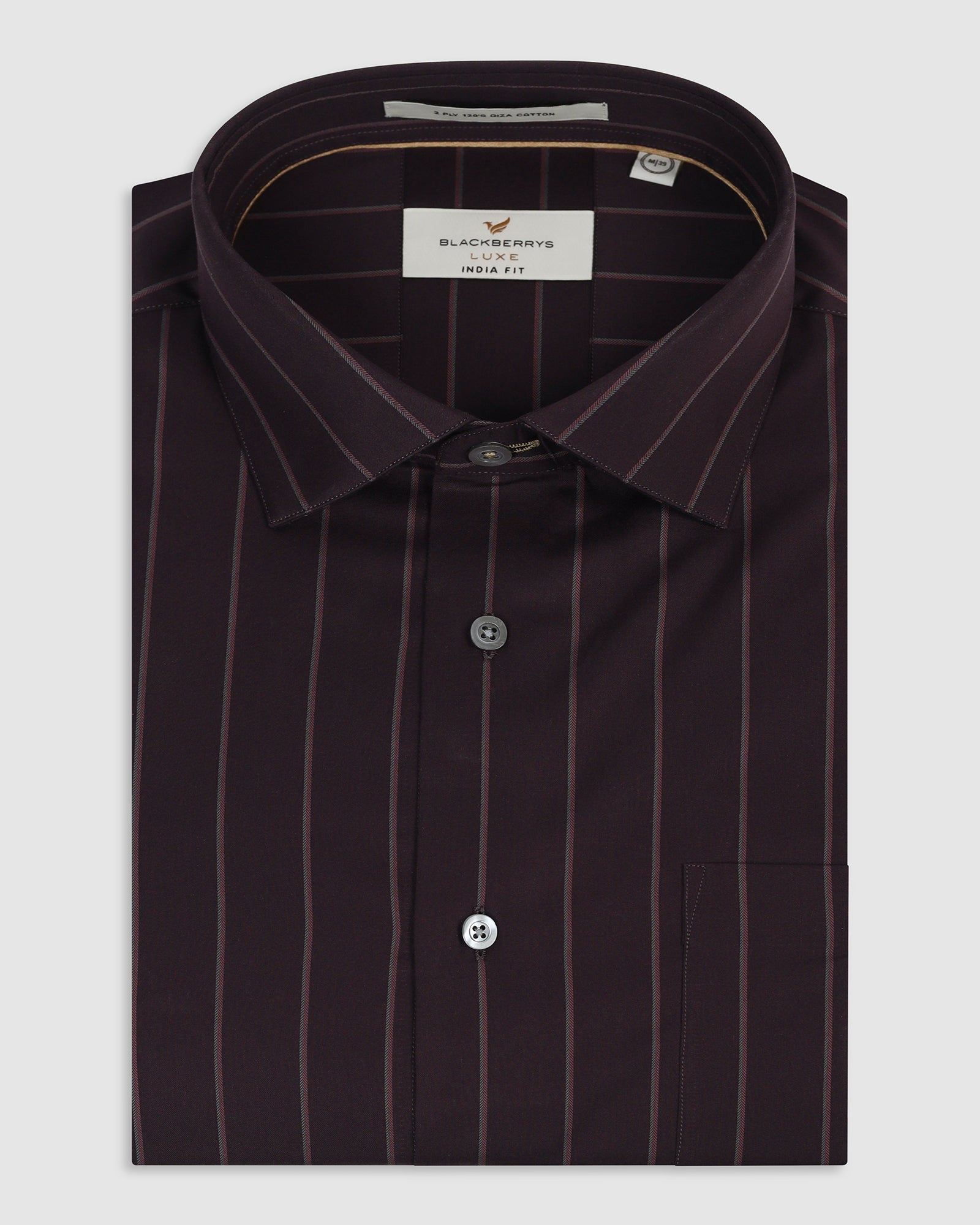 Cherry Lacquer Luxe Stripe Shirt - Stake