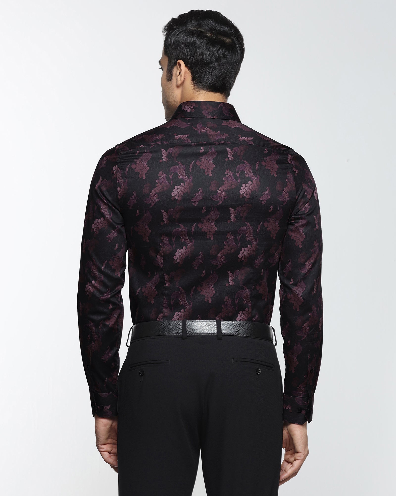 Cherry Lacquer Printed Shirt - Pavel