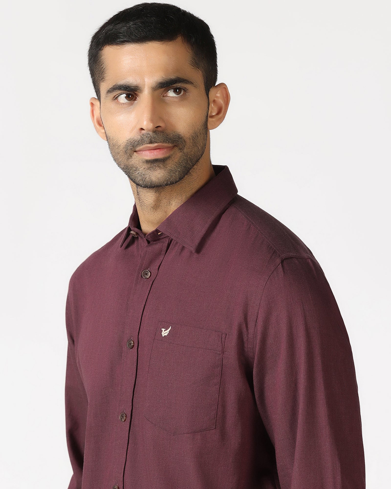 Cherry Lacquer Solid Shirt - Lenox