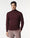 Cherry Lacquer High Neck Solid Sweater - Jester
