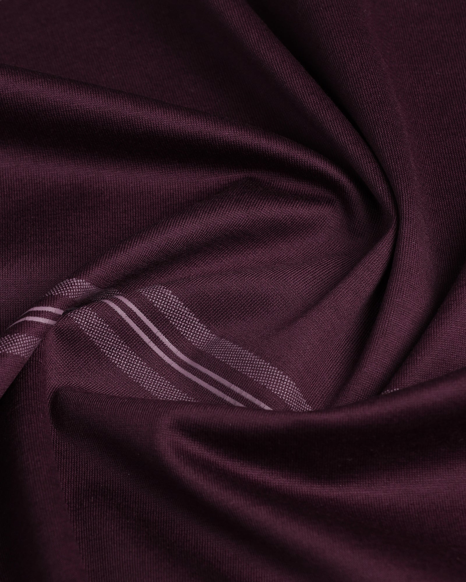 Cherry Lacquer Stripe Polo - Tuck