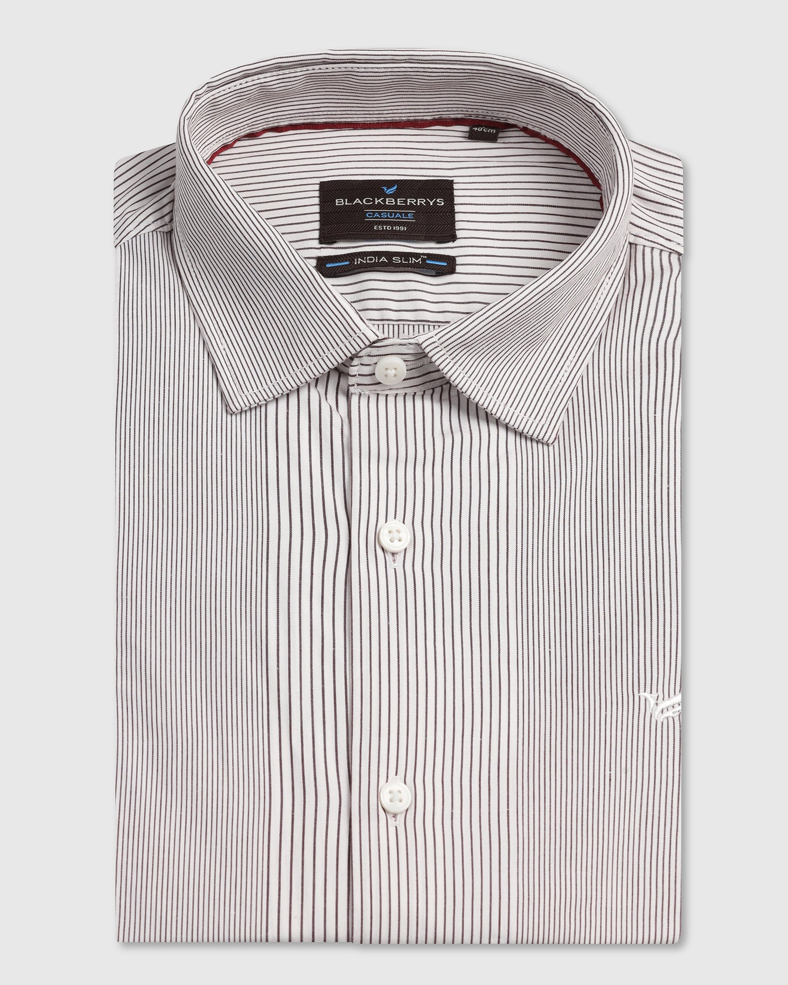 Cherry Lacquer Stripe Shirt - Juden