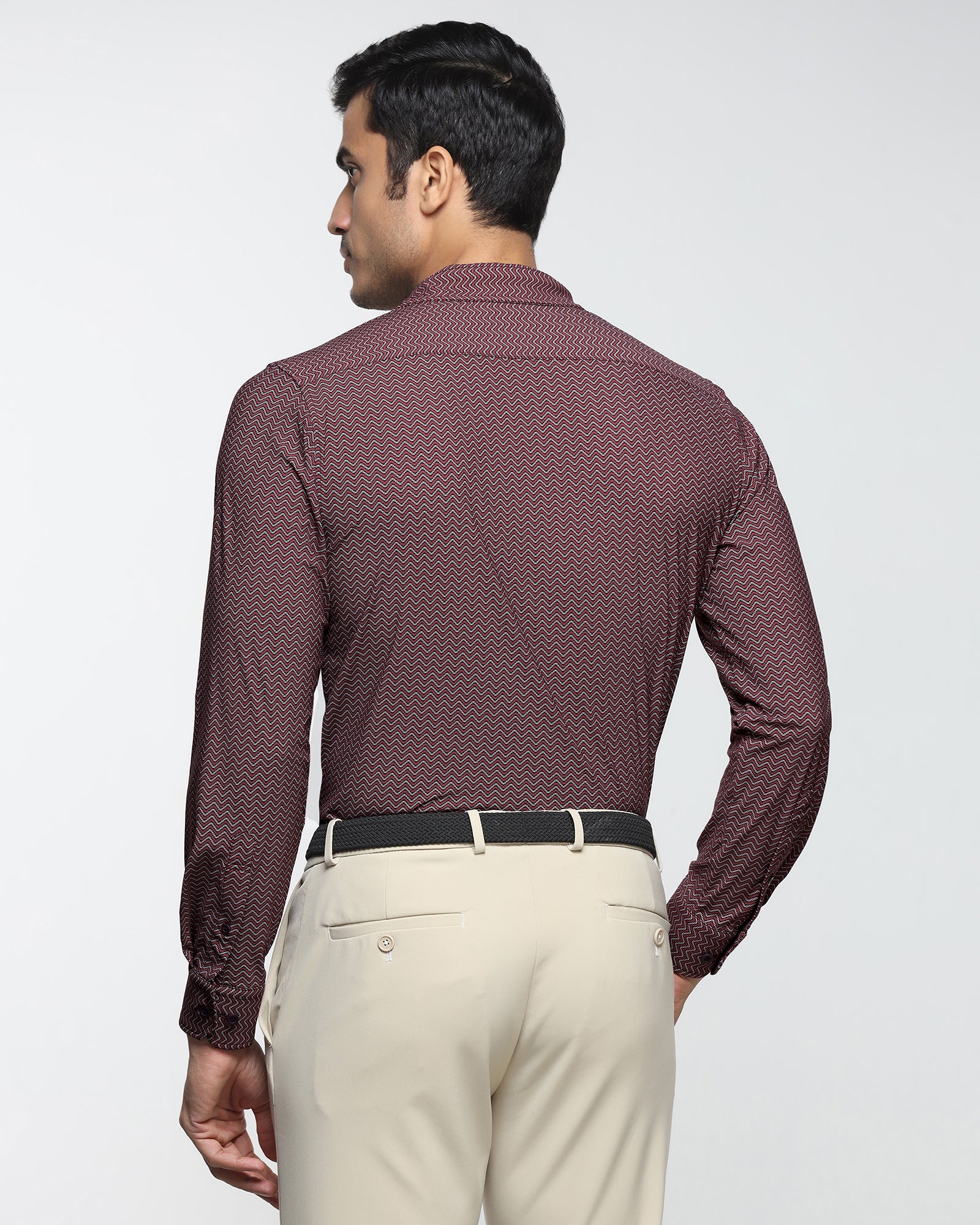 Cherry Lacquer TechPro Printed Shirt - Galaxy