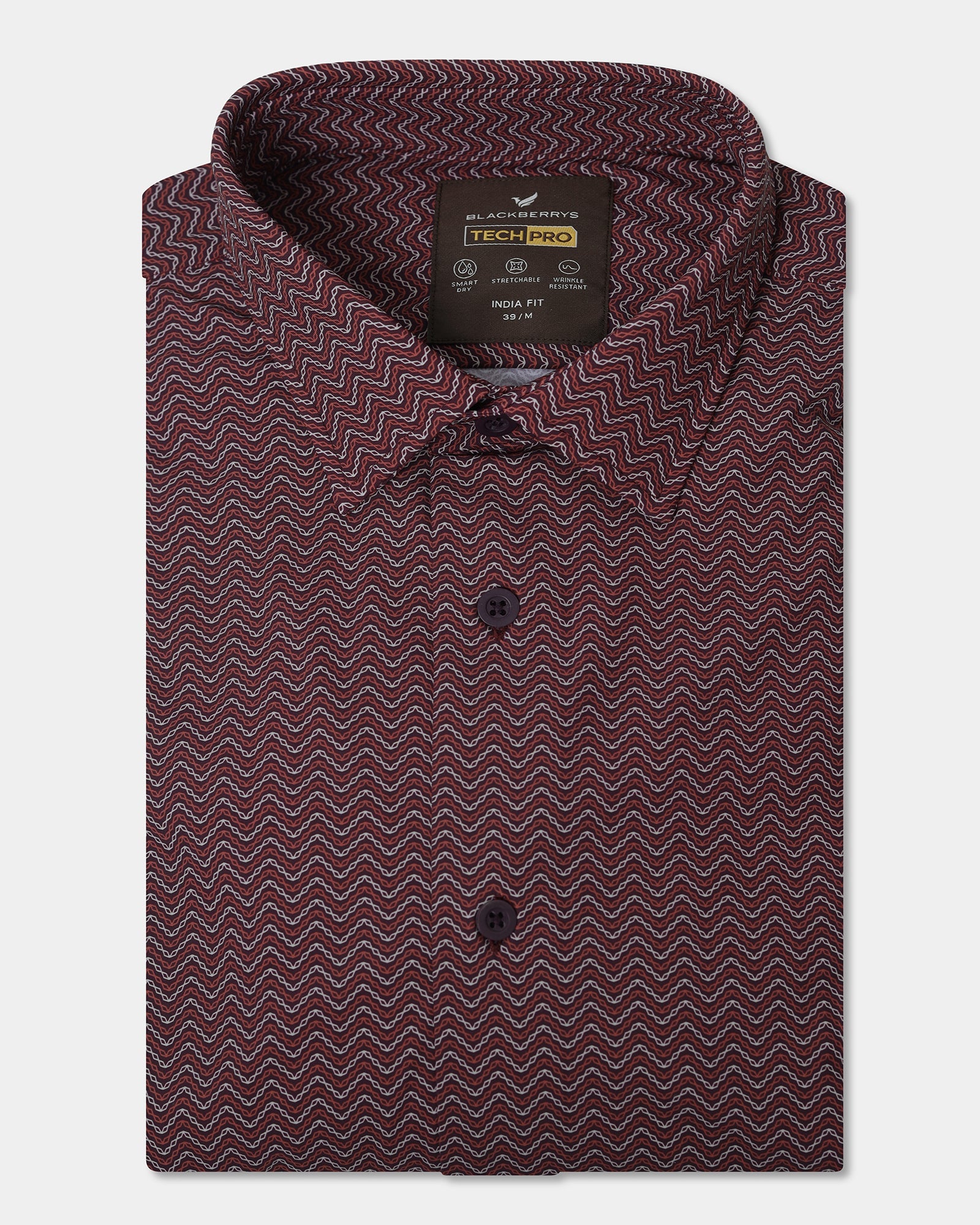 Cherry Lacquer TechPro Printed Shirt - Galaxy