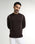 Chocolate Sauce Crew Neck Solid Sweater - George