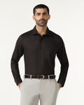 Chocolate Sauce Non Iron Textured Shirt - P31