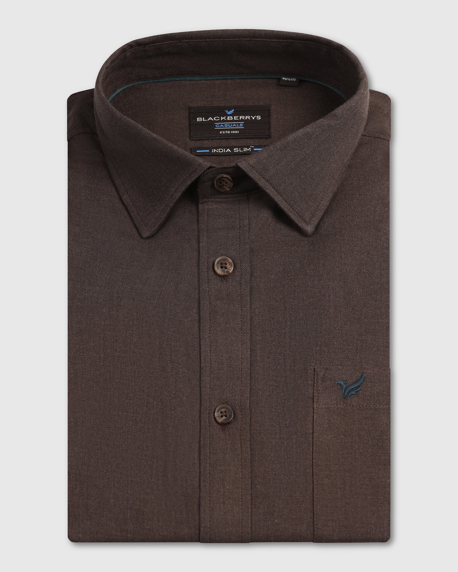 Chocolate Sauce Solid Shirt - Lenox