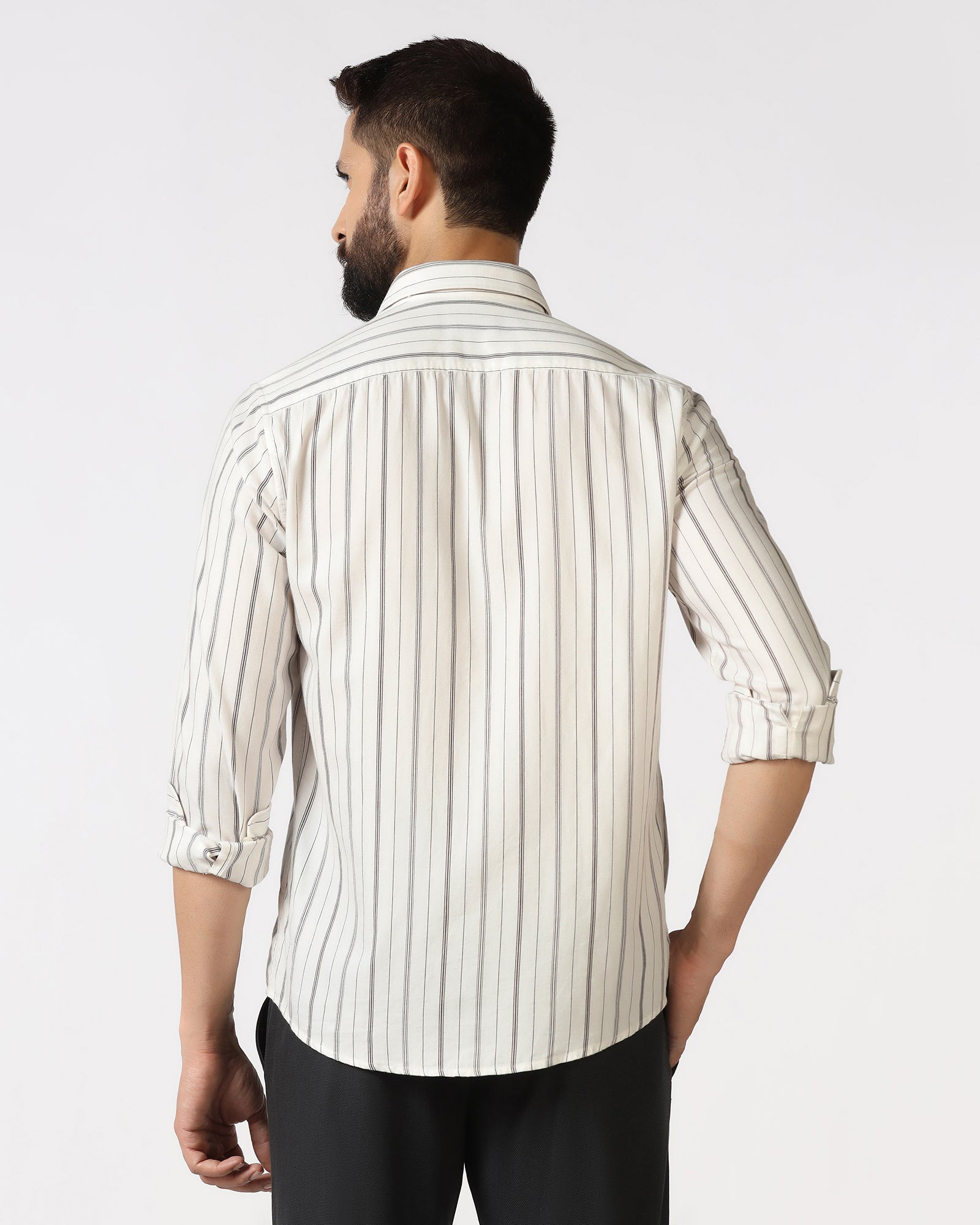 Chocolate Sauce Stripe Shirt - Rakey