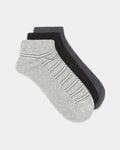 Combed Cotton Ankle Length Socks Pack of 3 - Blida