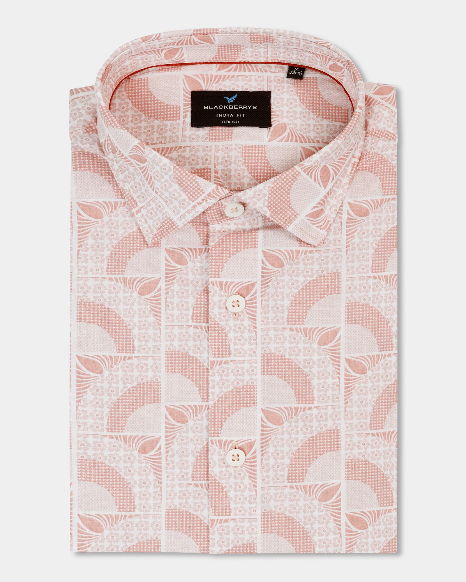 Coral Printed Shirt - Amer