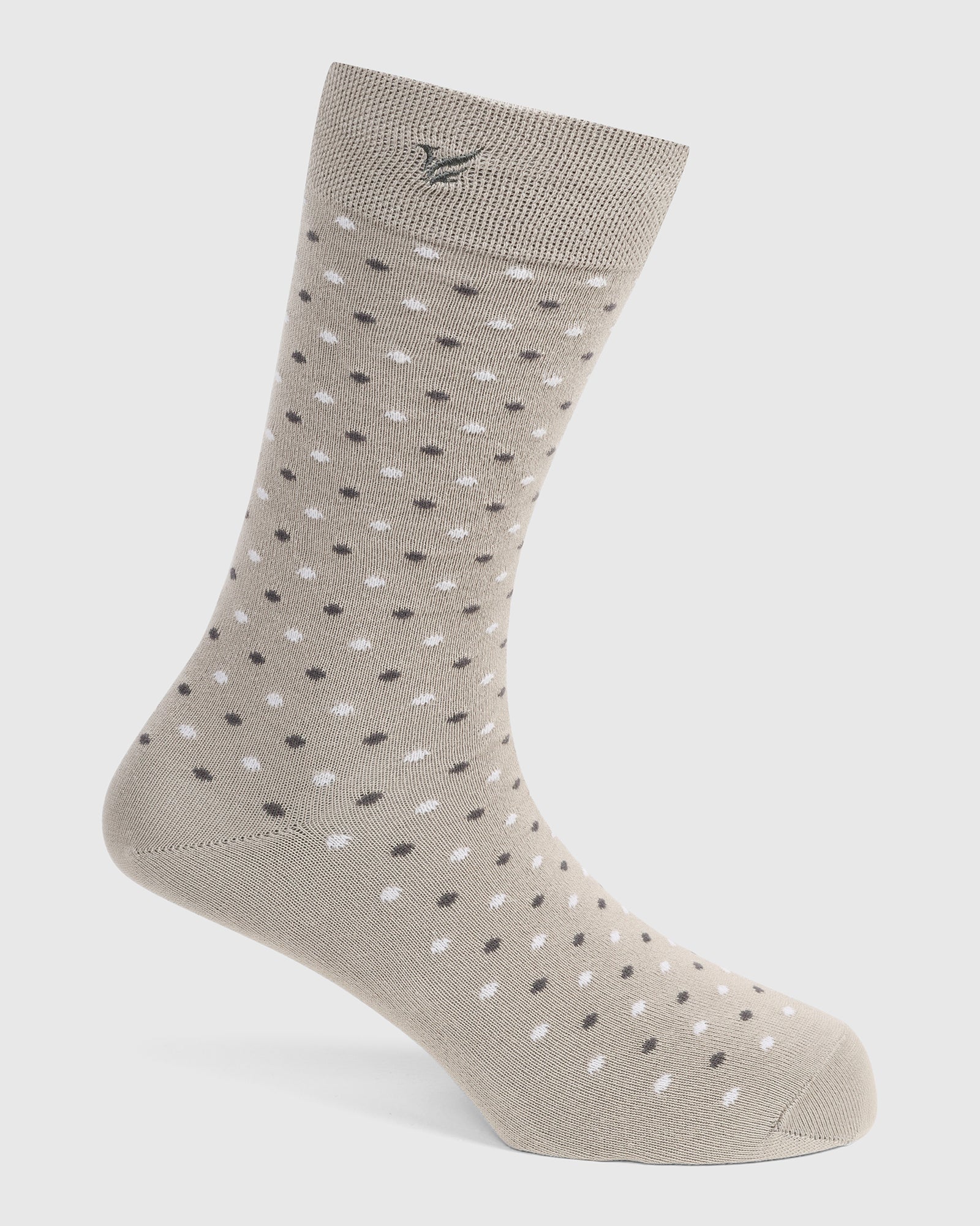 Cotton Grey Knitted Socks - Vika