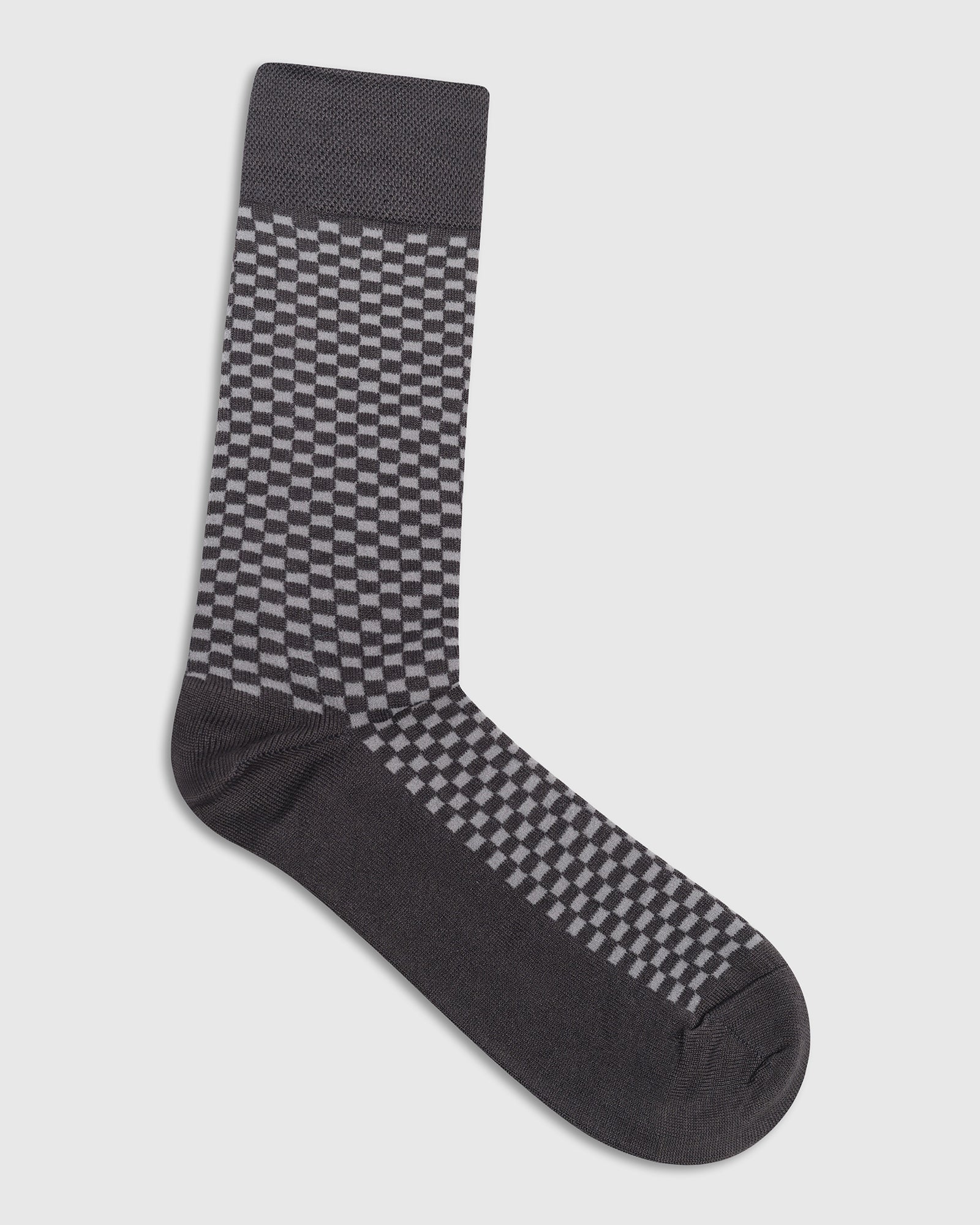 Cotton Grey Knitted Socks - Vammy