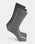 Mercerised Cotton Crew Length Socks Pack of 3 - Aki
