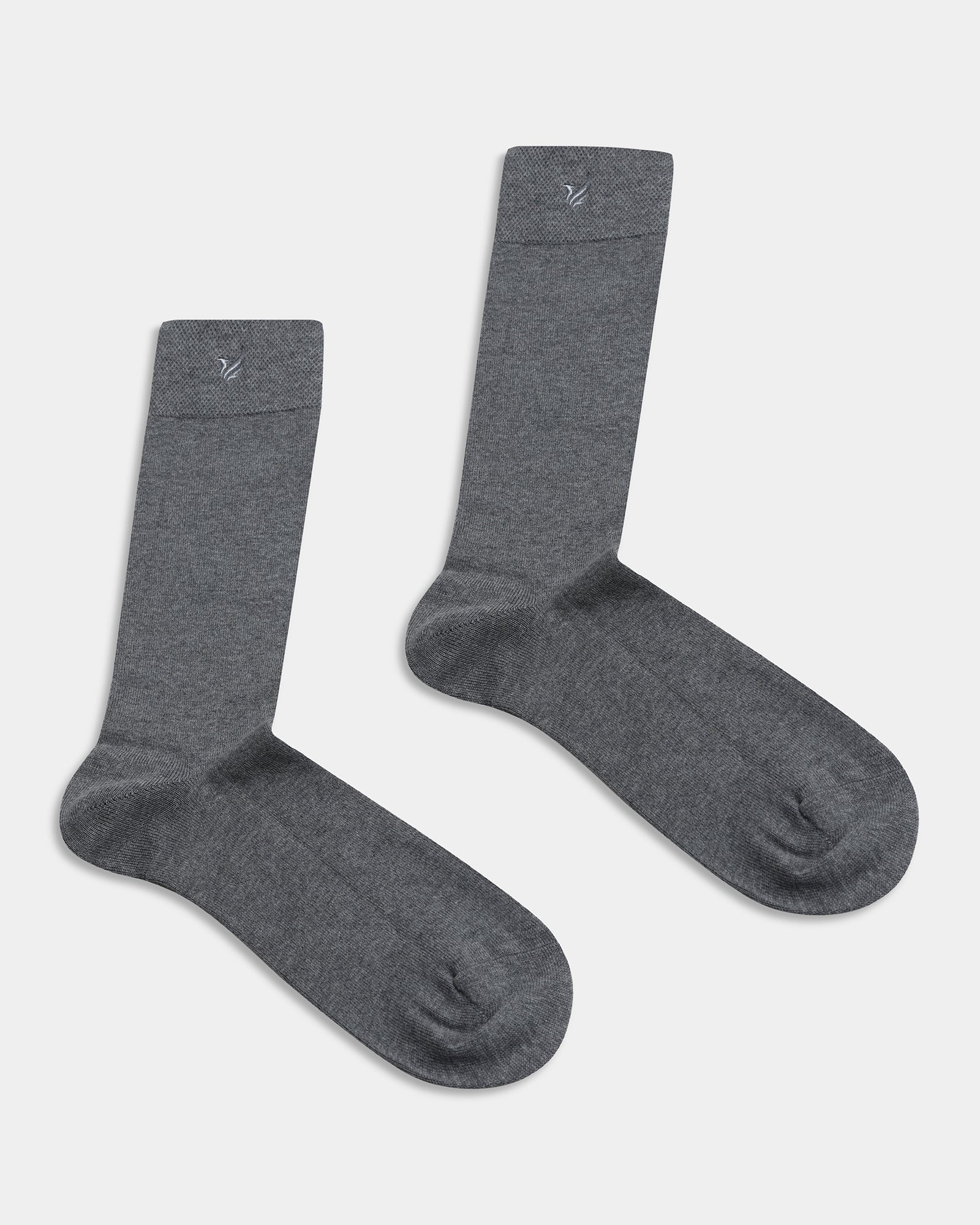 Mercerised Cotton Crew Length Socks Pack of 3 - Aki