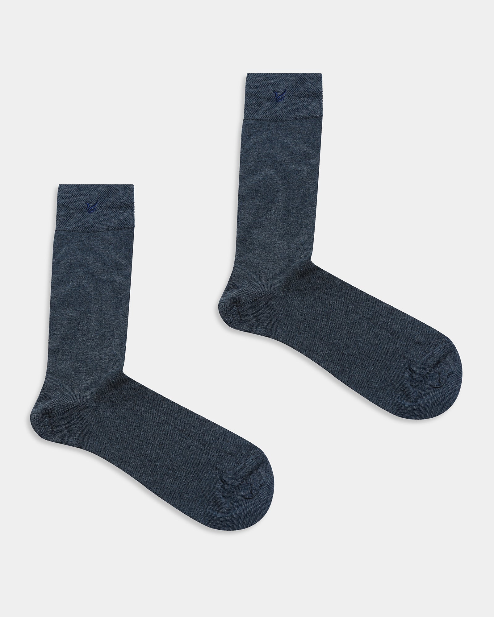 Mercerised Cotton Crew Length Socks Pack of 3 - Aki