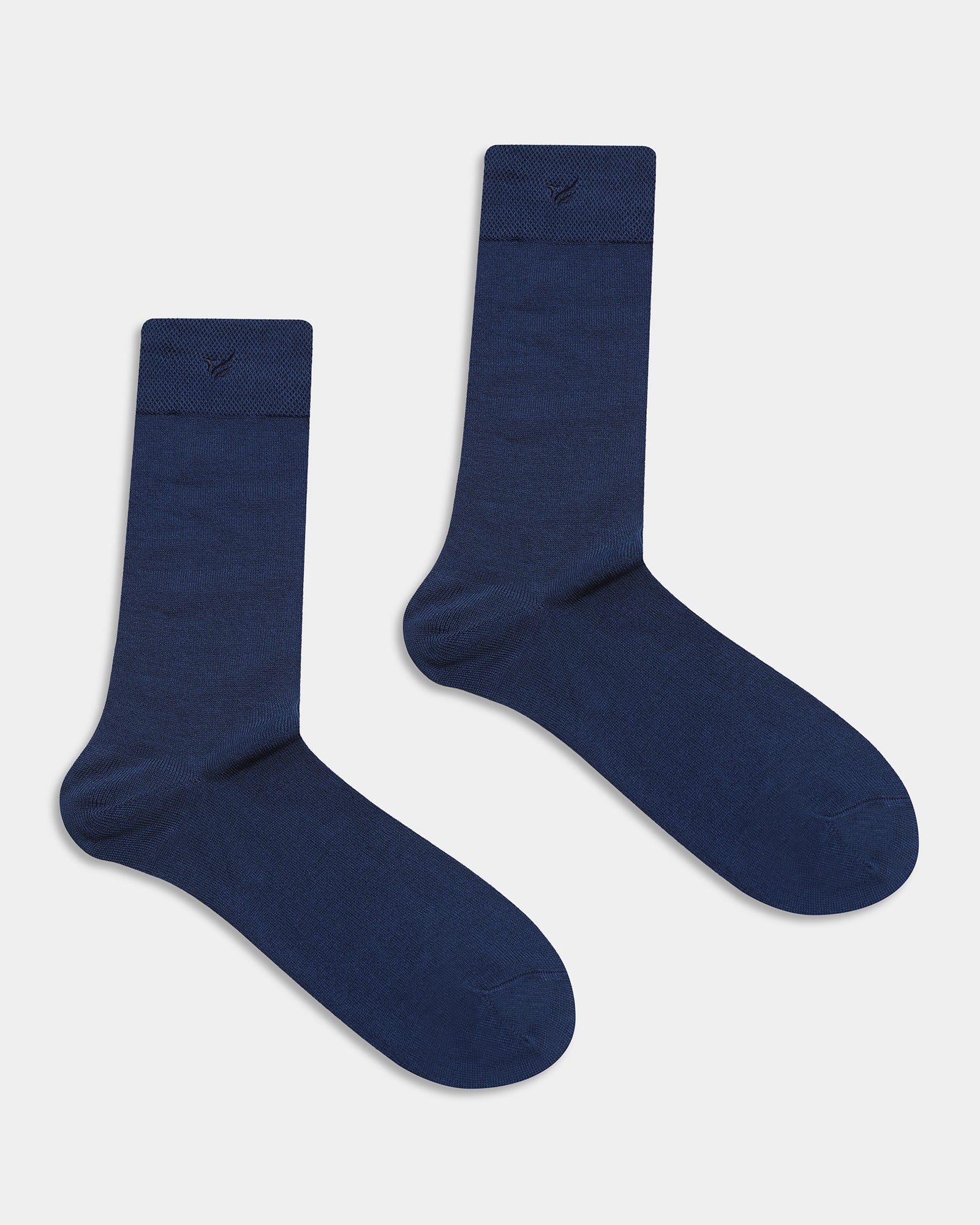 Mercerised Cotton Crew Length Socks Pack of 3 - Amber