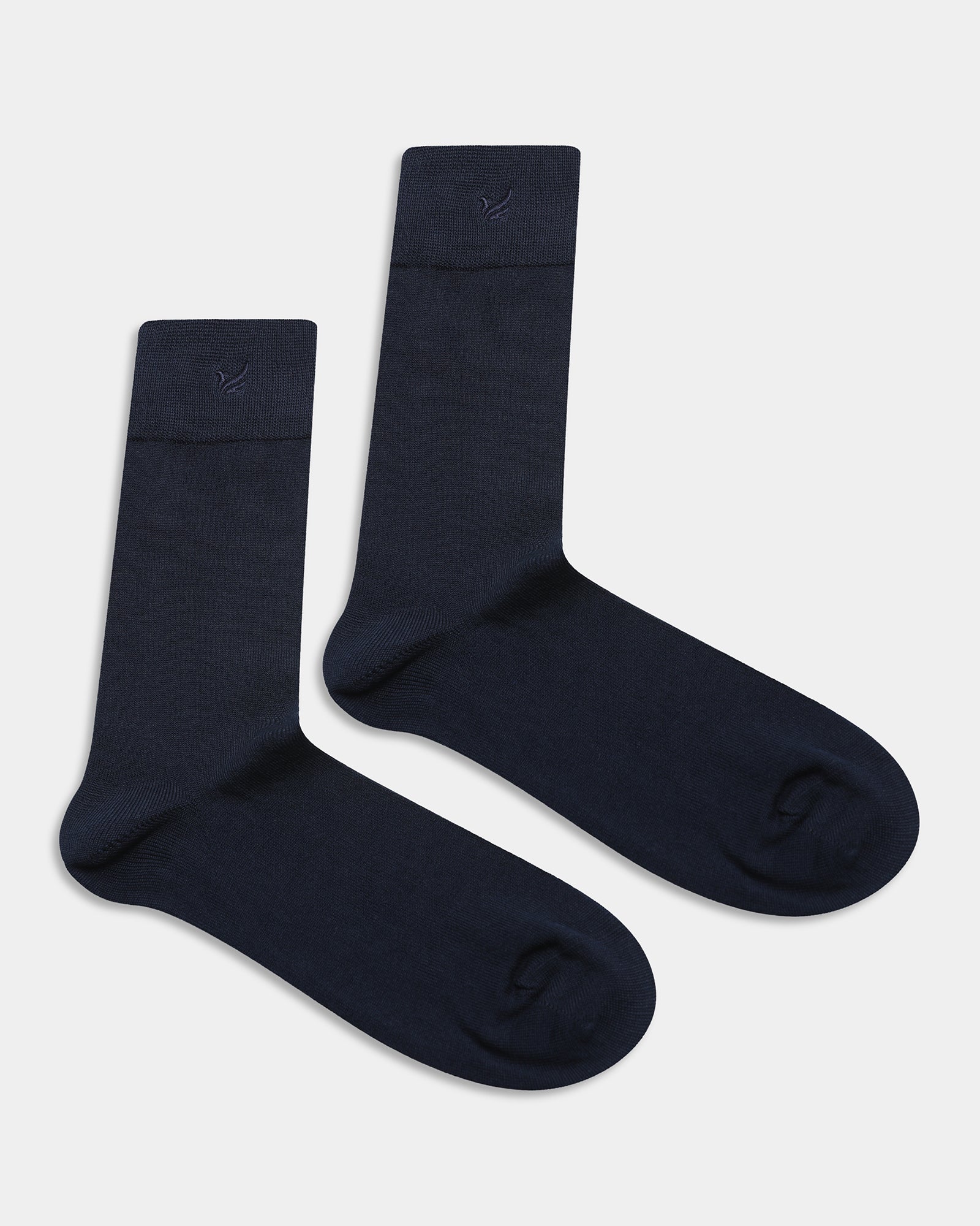 Mercerised Cotton Crew Length Socks Pack of 3 - Amor