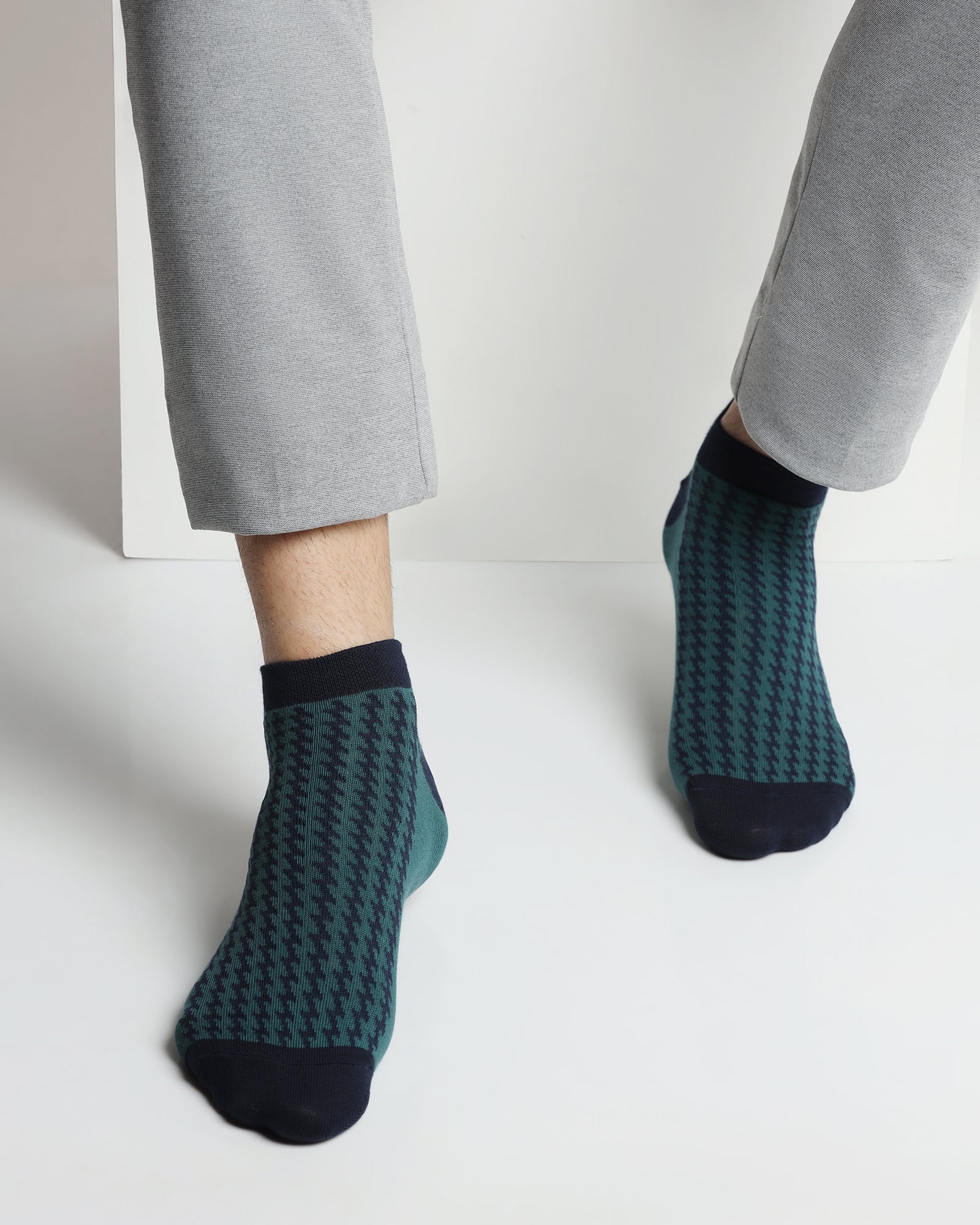 Combed Cotton Ankle Length Socks Pack of 3 - Araca