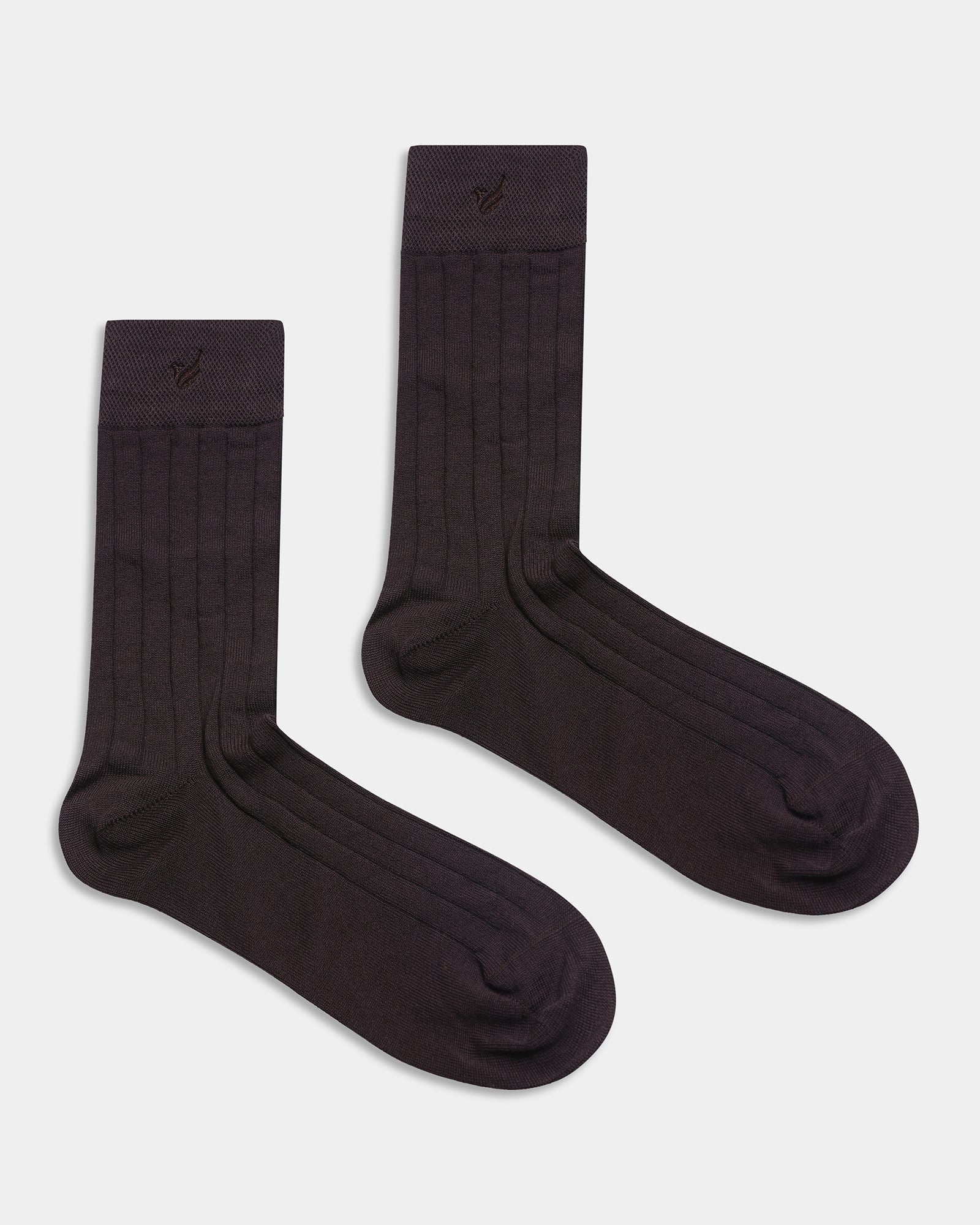 Mercerised Cotton Crew Length Socks Pack of 3 - Arc