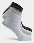 Combed Cotton Ankle Length Socks Pack of 3 - Arley