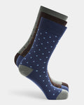 Cotton Multi Color Knitted Socks - Aster