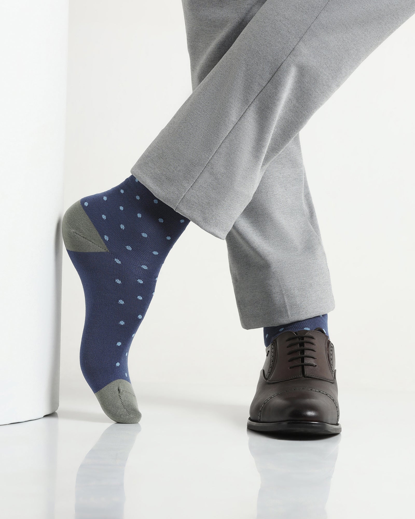 Cotton Multi Color Knitted Socks - Aster