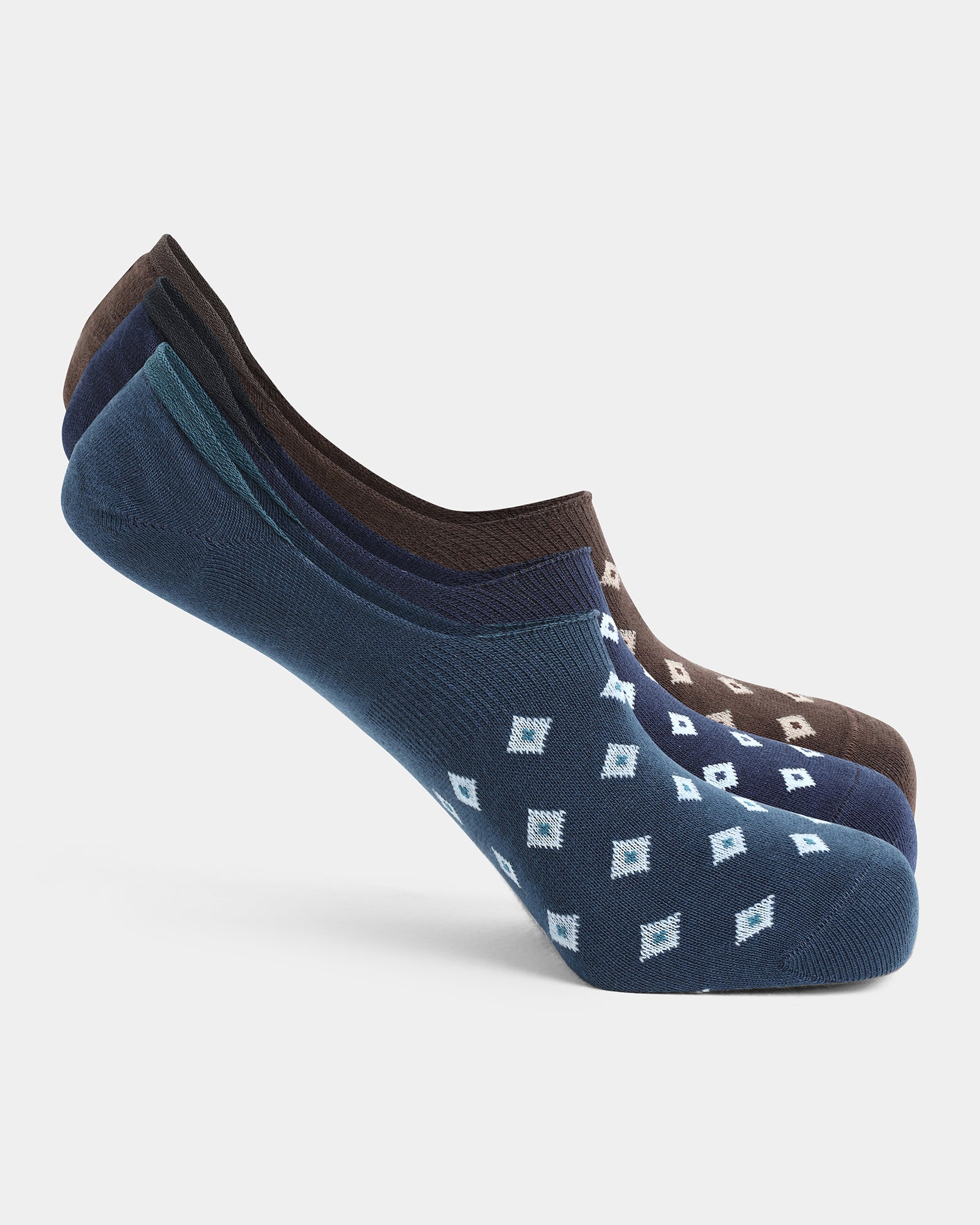 Combed Cotton Sneaker Socks Pack of 3 - Astir