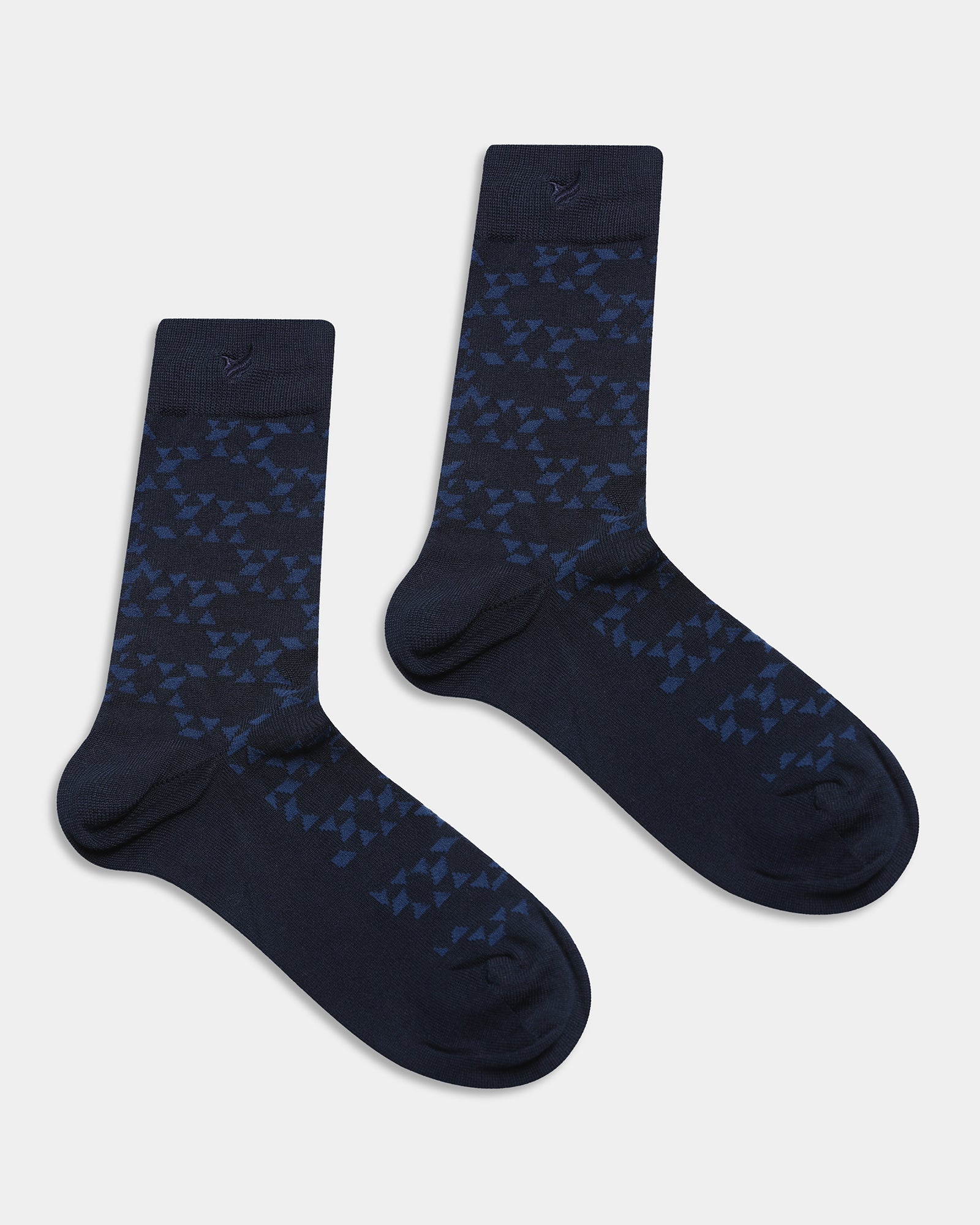 Mercerised Cotton Crew Length Socks Pack of 3 - Axo