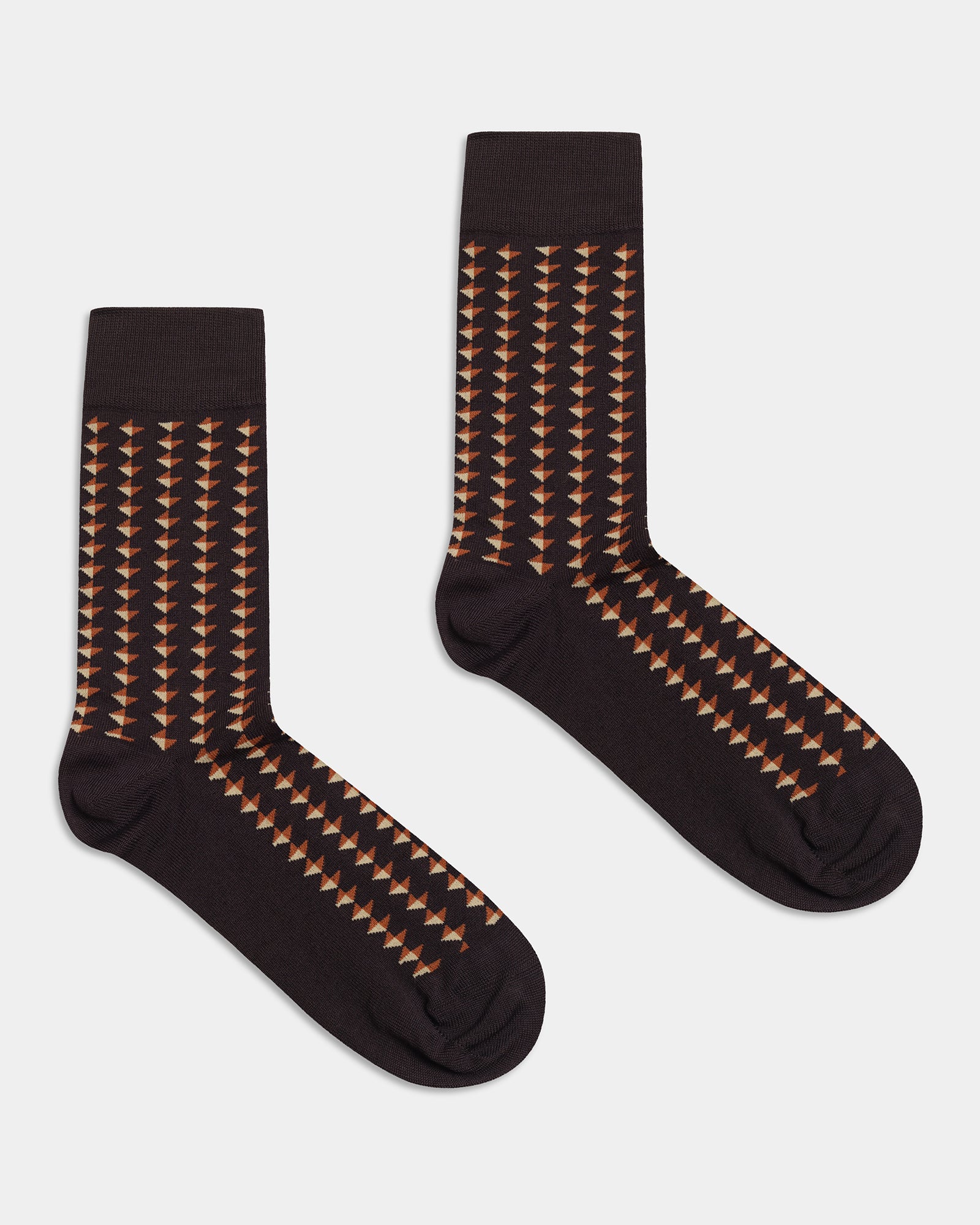 Cotton Multi Color Knitted Socks - Waushal