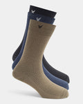 Cotton Multi Color Knitted Socks - Wendelian
