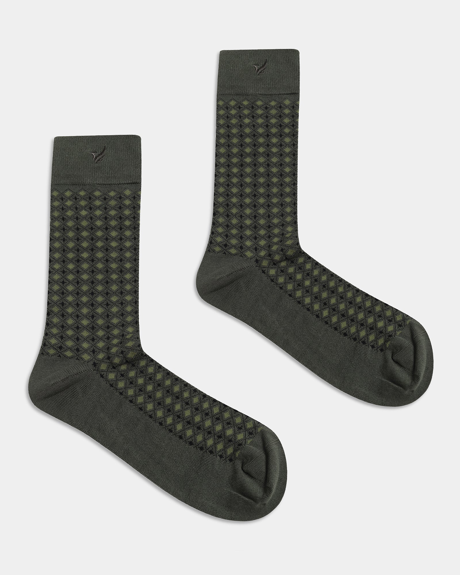 Cotton Multi Color Knitted Socks - Wieslawa